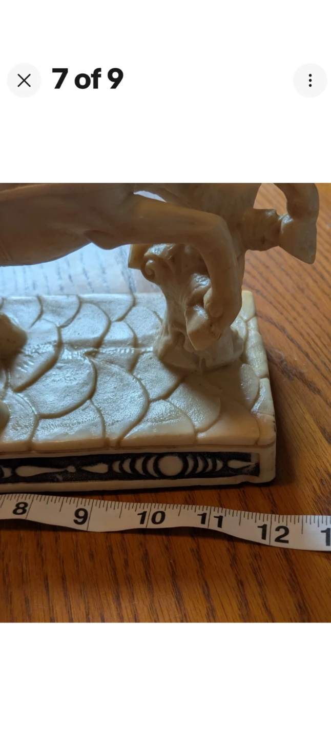 Vintage Roman Chariot Figurine. Santorini. Resin. - photo 5