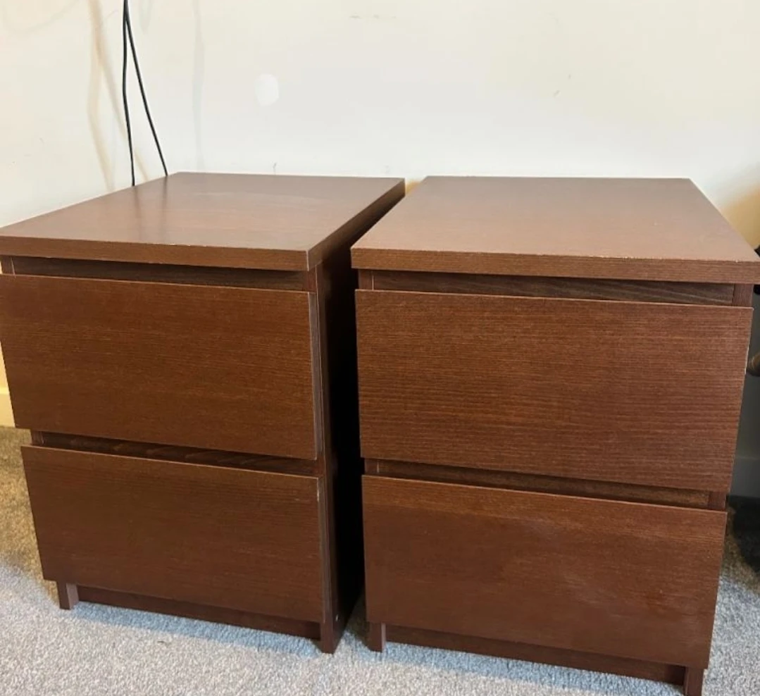 Ikea dresser and 2 night stands malm ikea - photo 2