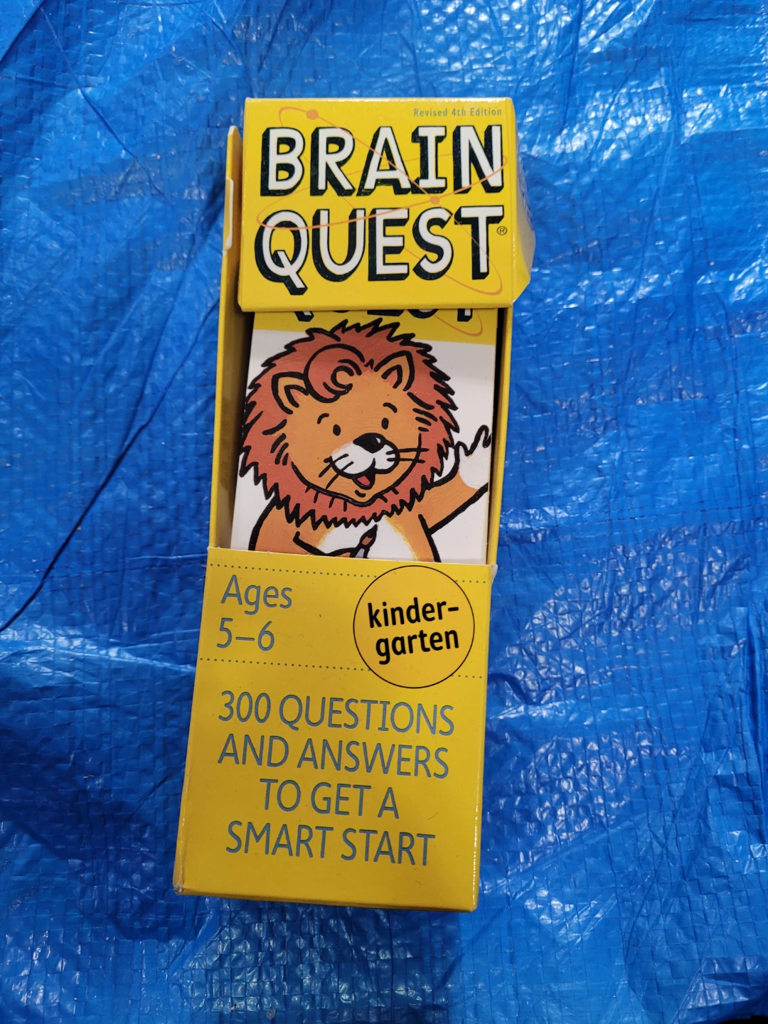 Brain Quest Ages 5-6 Kindergarten Card Game