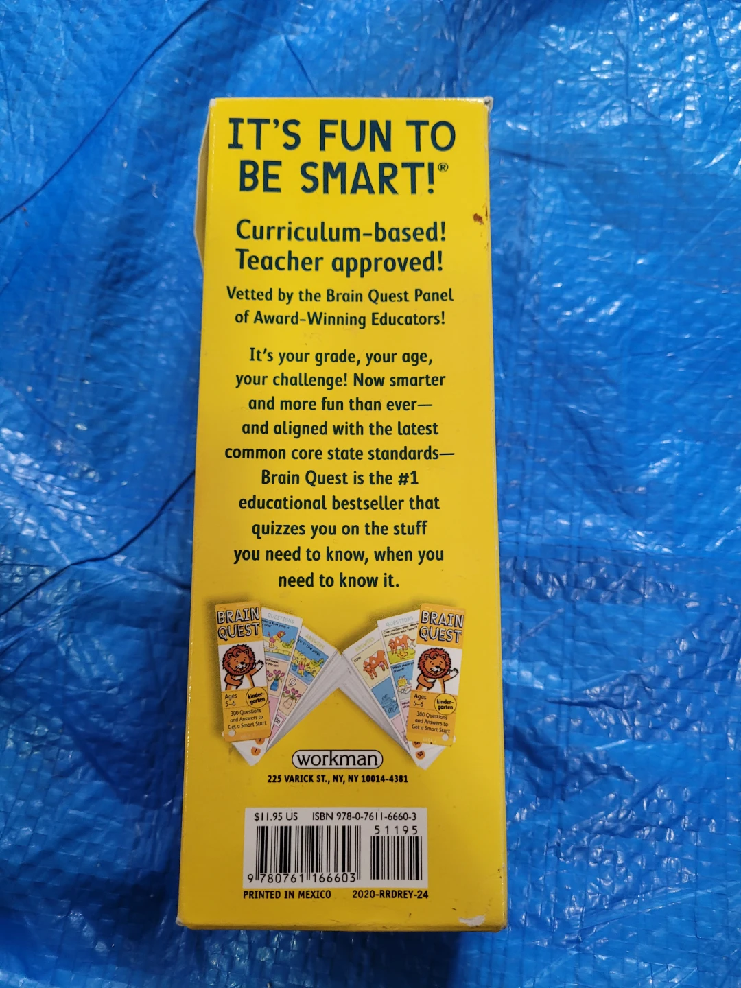Brain Quest Ages 5-6 Kindergarten Card Game - photo 2