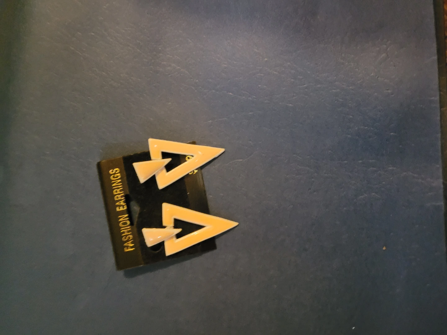 Yellow Triangle Fashion Earrings
