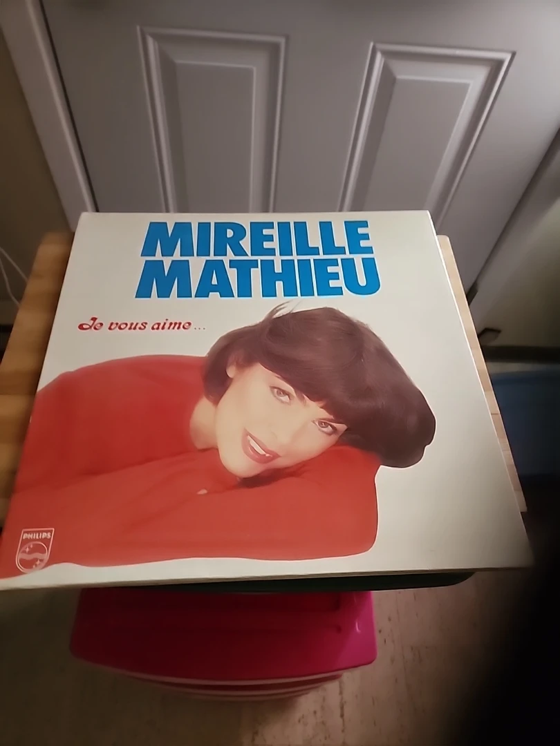 Mireille Mathieu Je vous aime... Vinyl Record