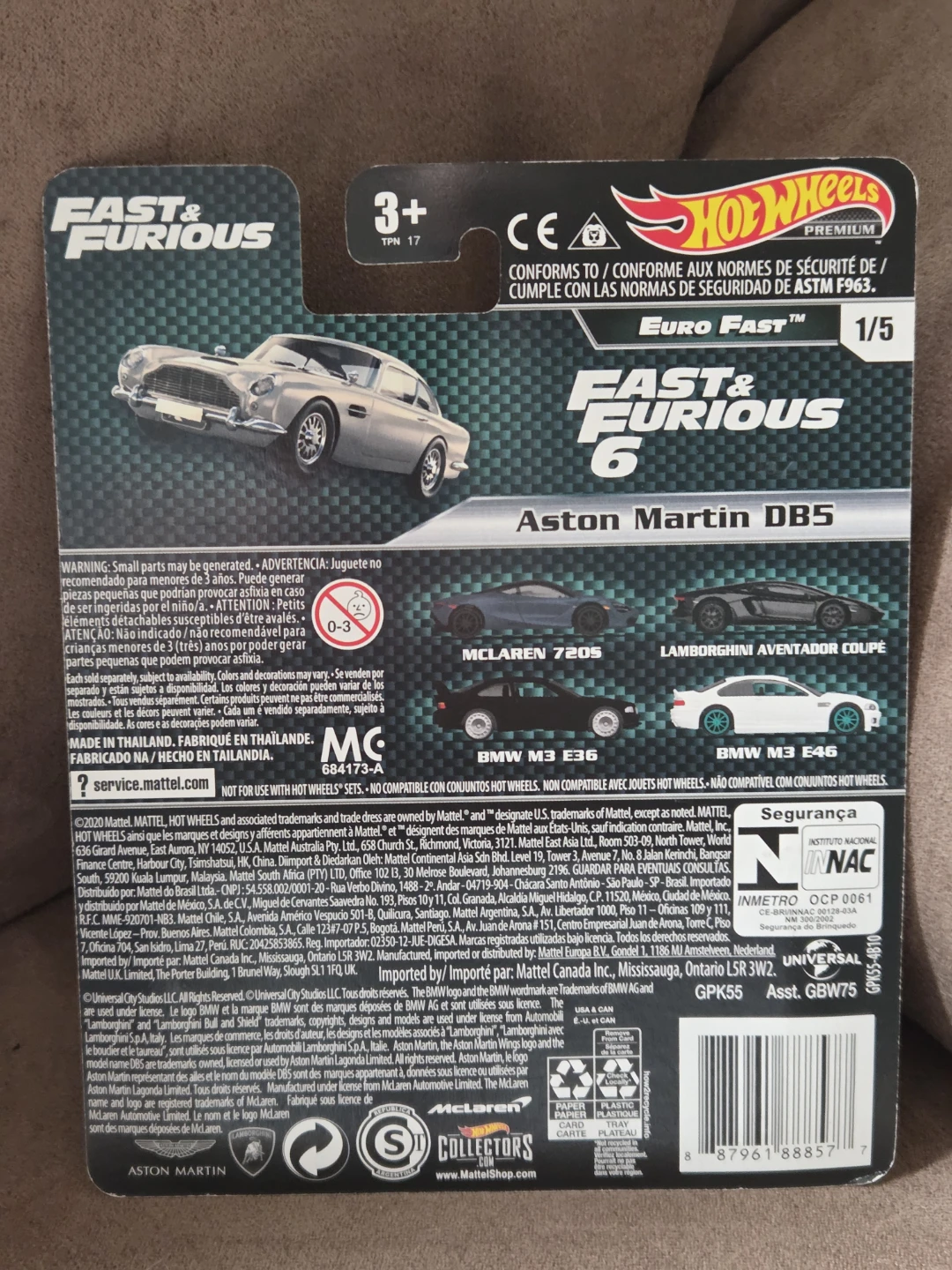 Hot Wheels Premium Fast & Furious Aston Martin DB5 - photo 2