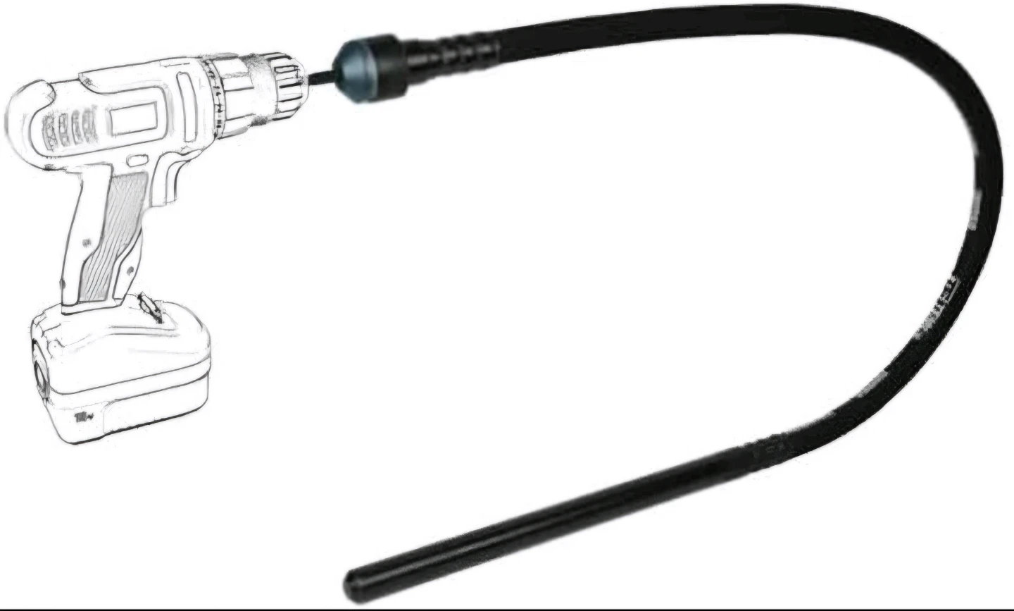 TEMCO Industrial Concrete Vibrator Attachment