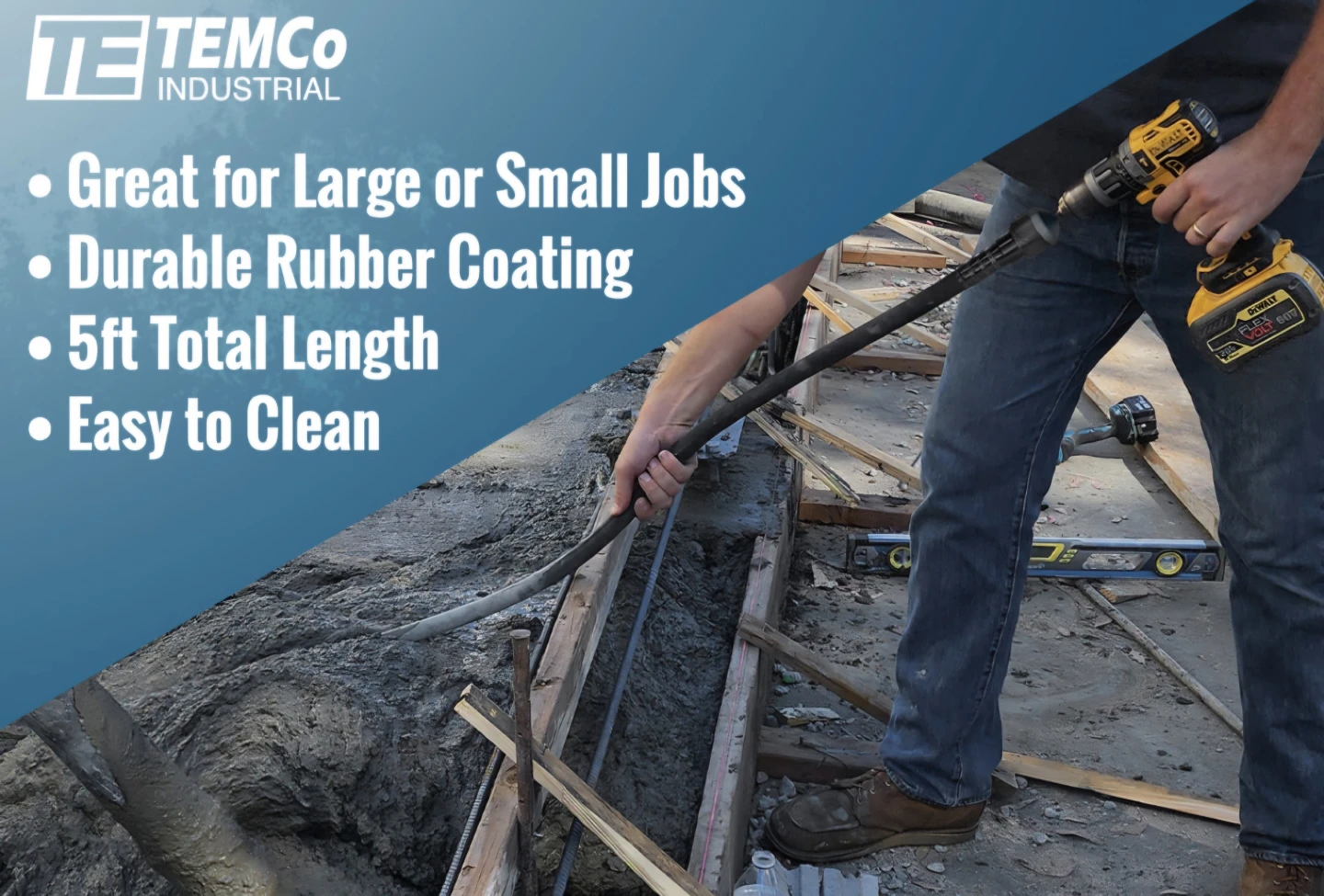 TEMCO Industrial Concrete Vibrator Attachment - photo 4