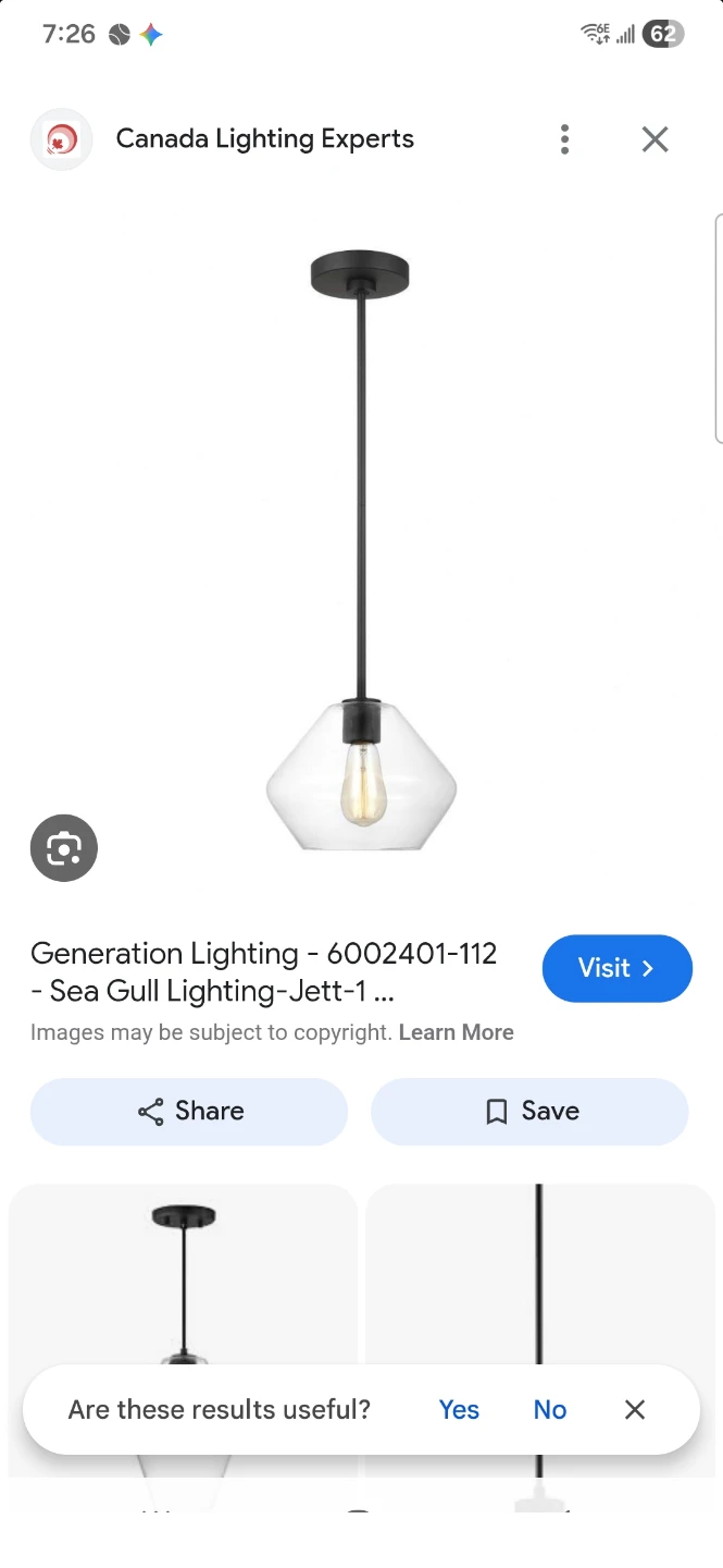 Generation Lighting - Sea Gull Jett Pendant Light