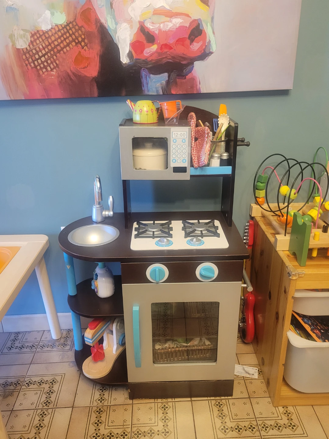 Play Kitchen with Accessories