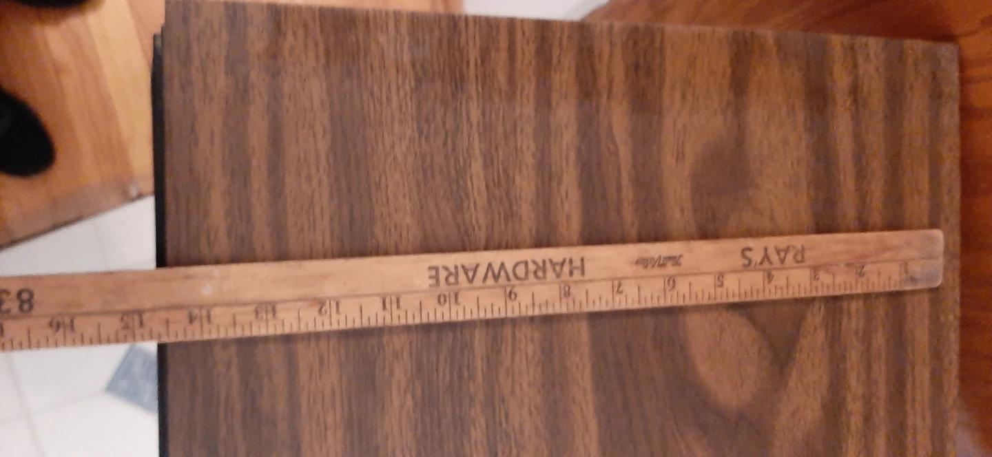 Vintage Wood 2-Drawer Storage Cabinet - photo 4