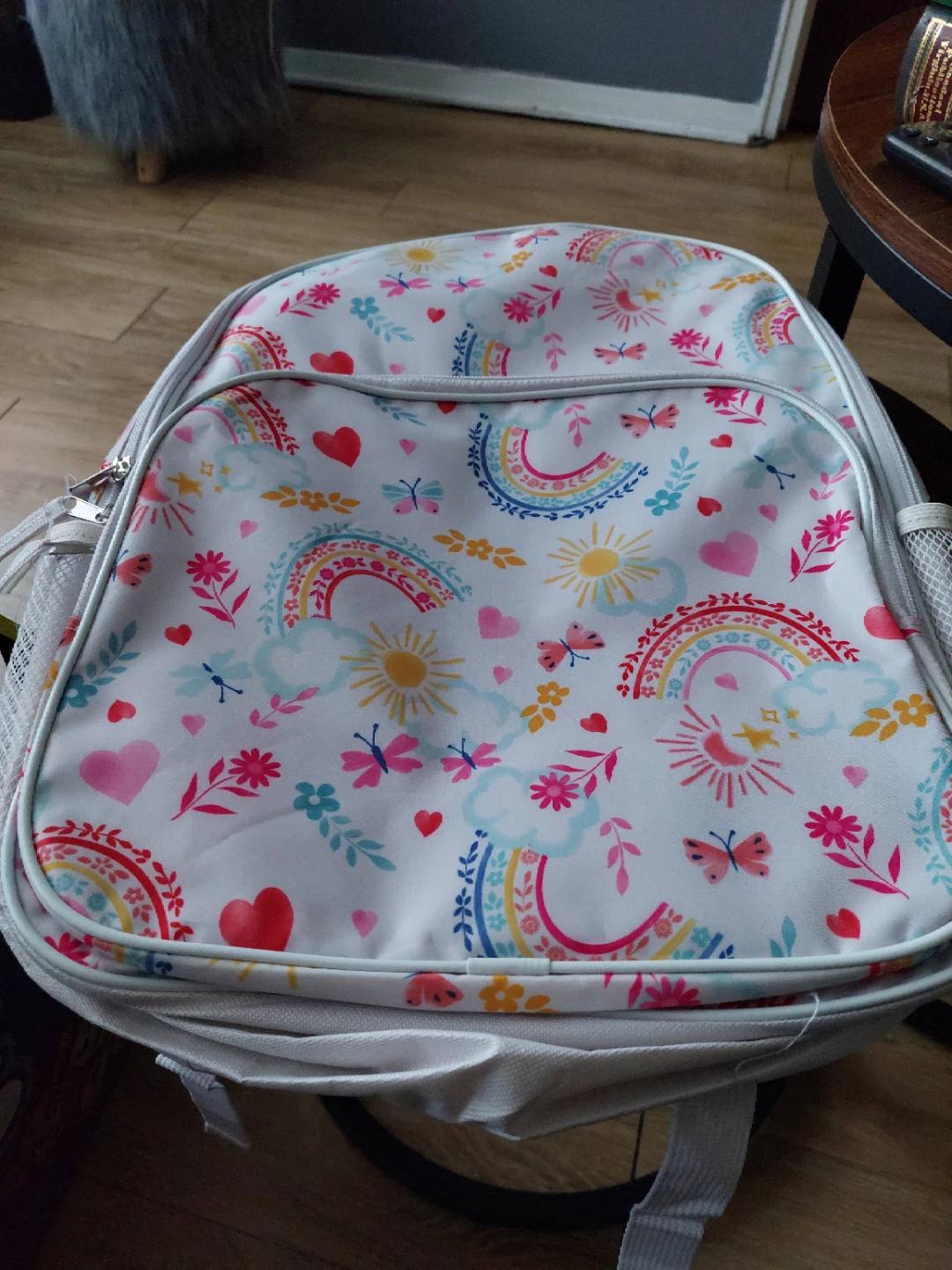 Kids Rainbow Butterfly Backpack big size