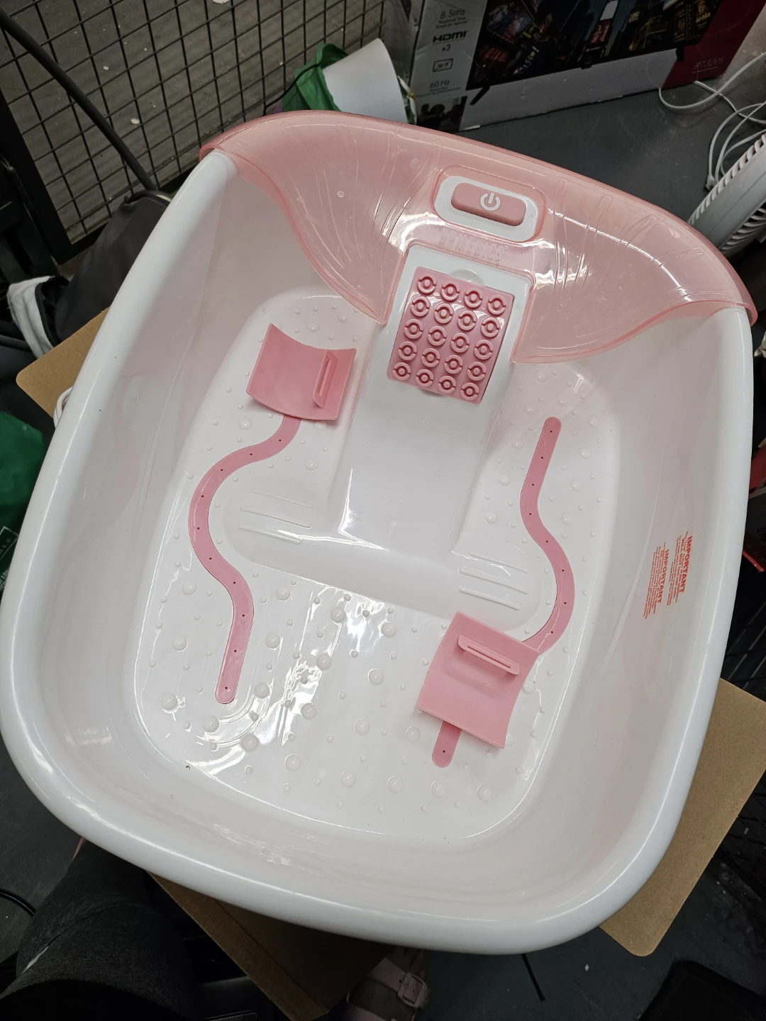 HoMedics Bubble Bliss Deluxe Foot Spa with 3 Massage Accessories - photo 2