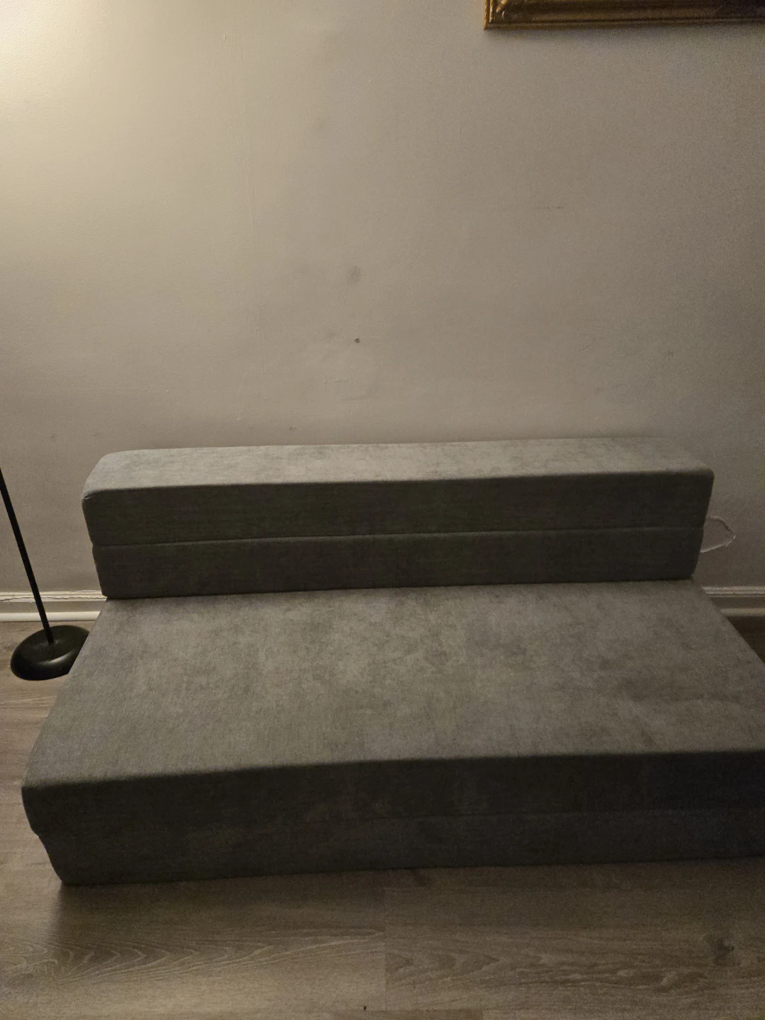 Gray Foldable Foam Mattress / Futon - photo 2