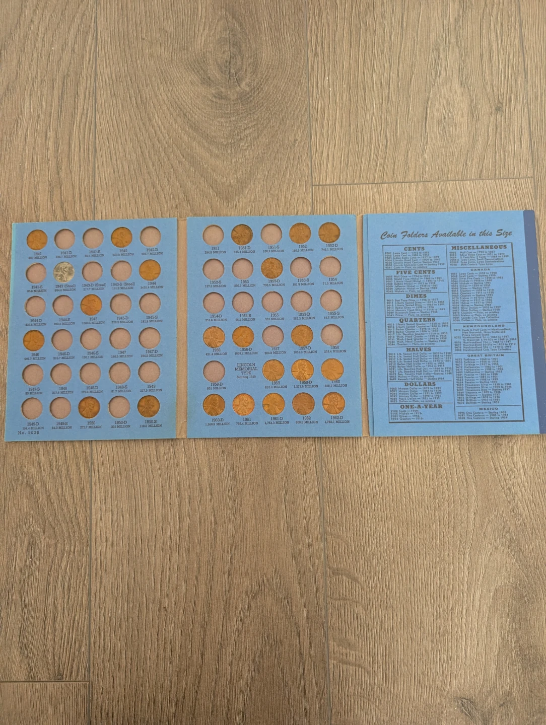Lincoln Head Cent Coin Collection Folder - photo 2