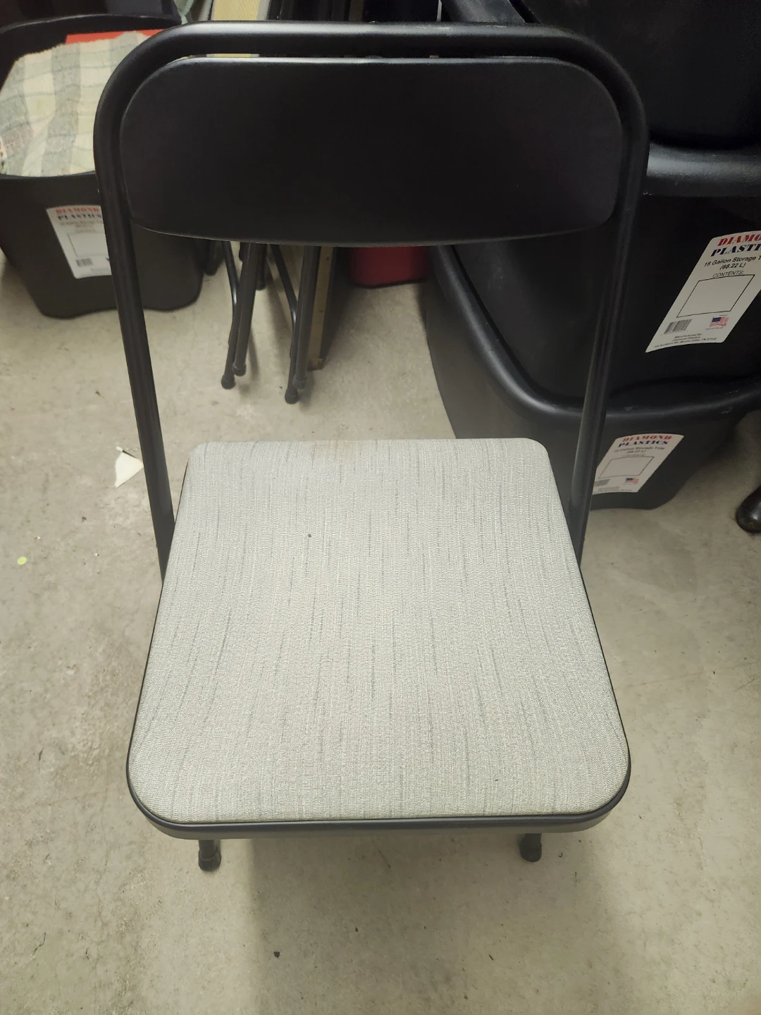 Samsonite Folding Chairs and Table - photo 4