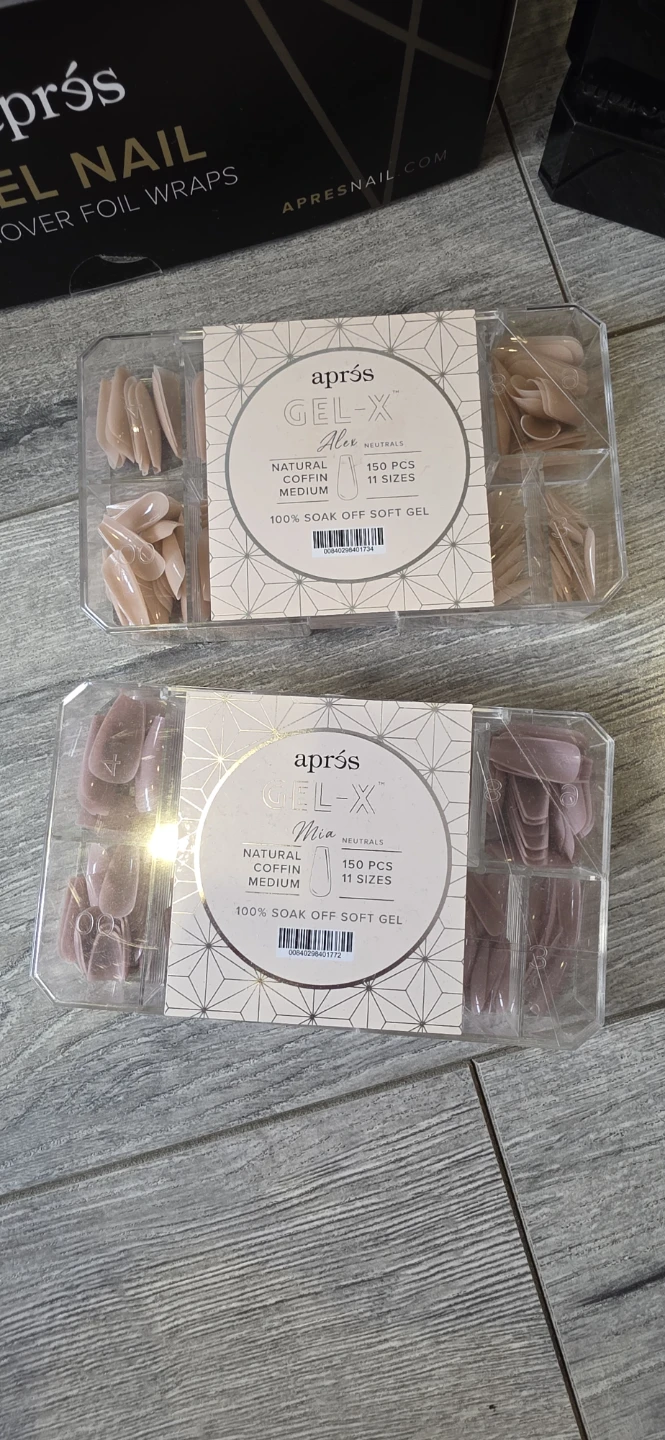 Aprés Gel-X Nail Extensions & Remover Wraps - photo 3