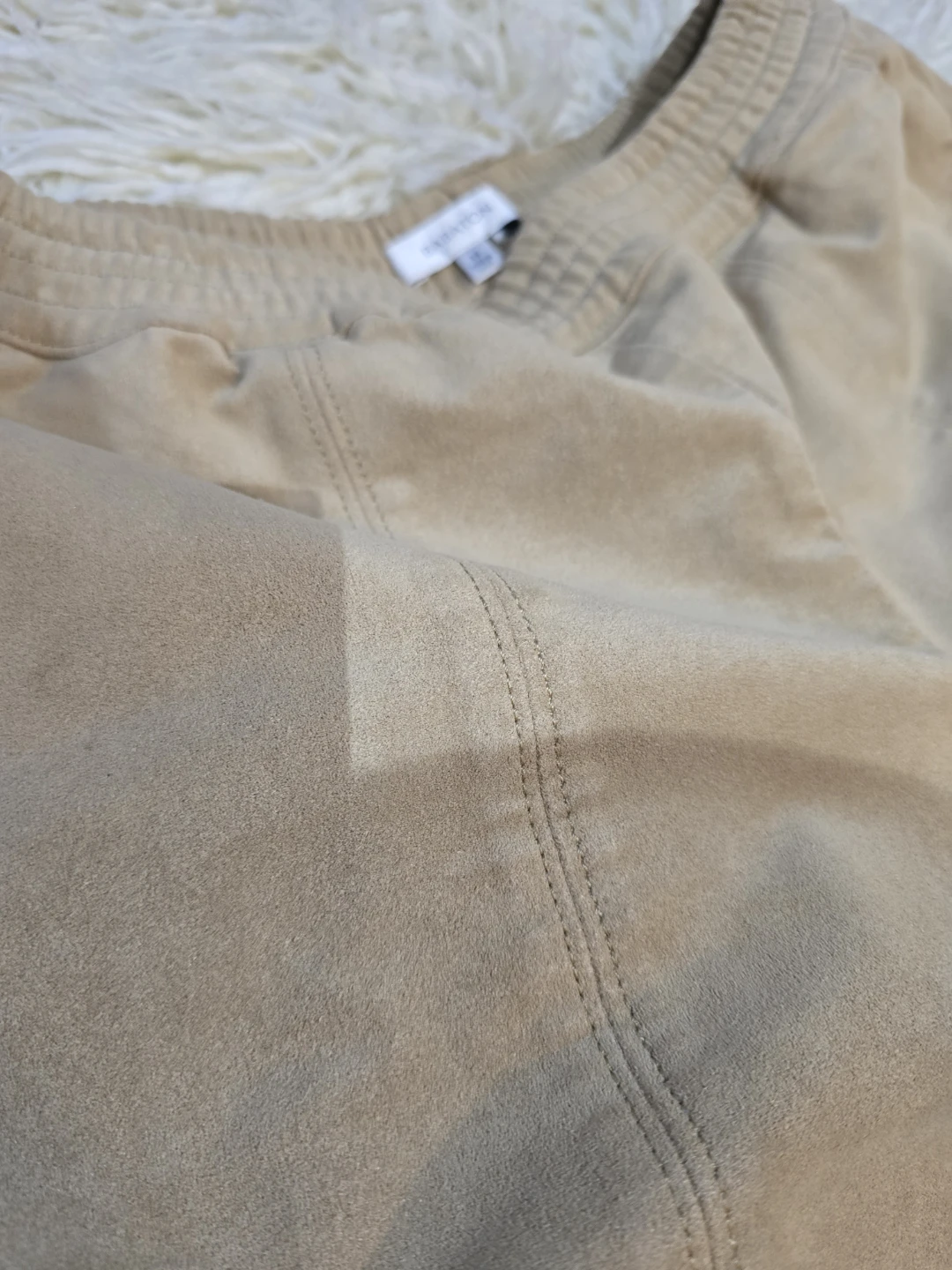 Dynamite Suede Shorts Tan Medium - photo 2