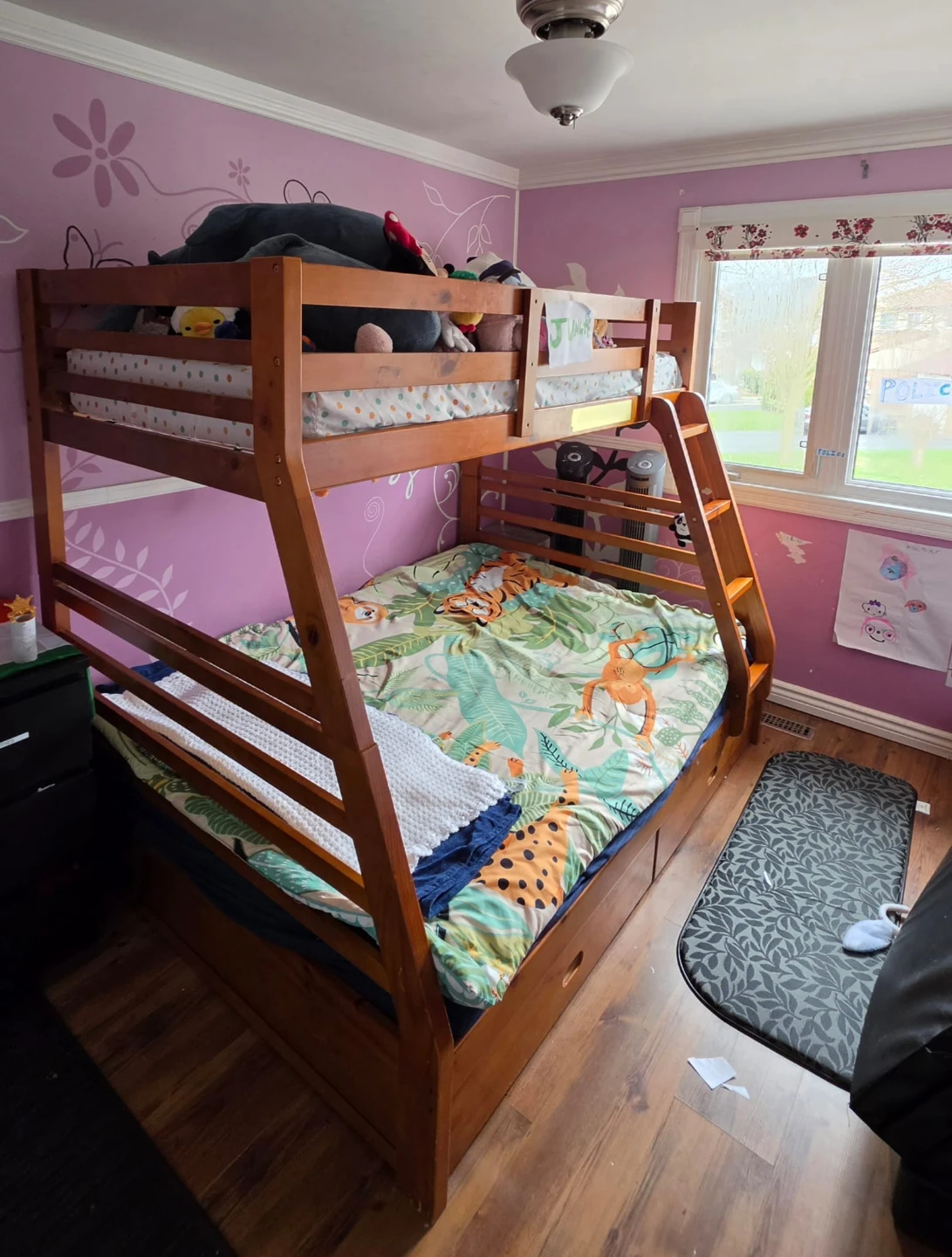 Harriet Bee Briyth Kids Twin Over Full Bunk Bed with Drawers - photo 2