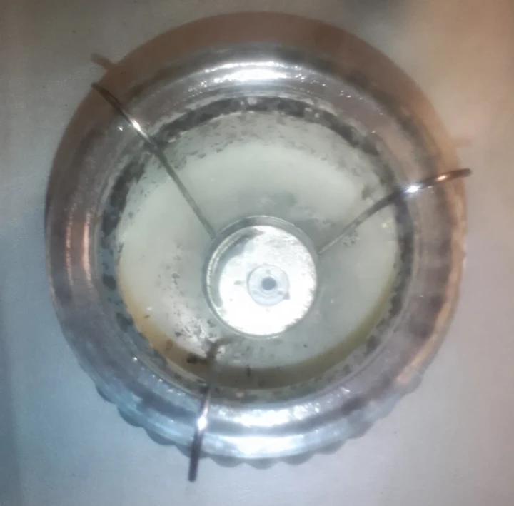 Silver Mercury Glass Candle Holder Jar - photo 3
