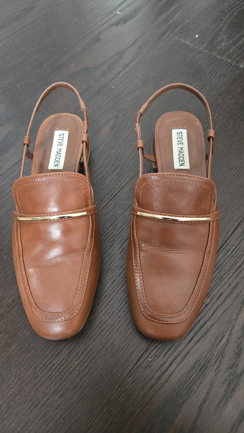 Steve Madden Slingback Loafers Size 7.5