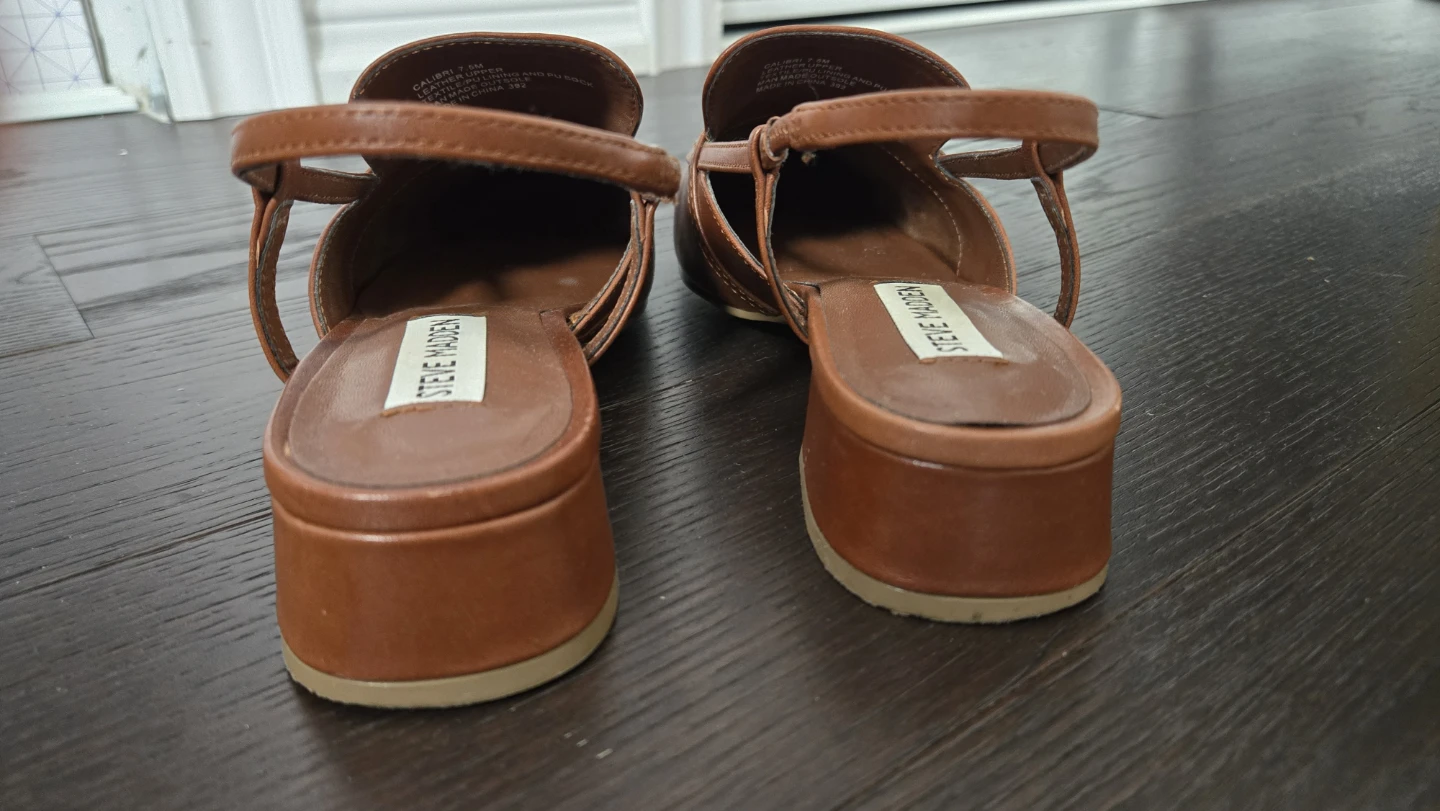 Steve Madden Slingback Loafers Size 7.5 - photo 2
