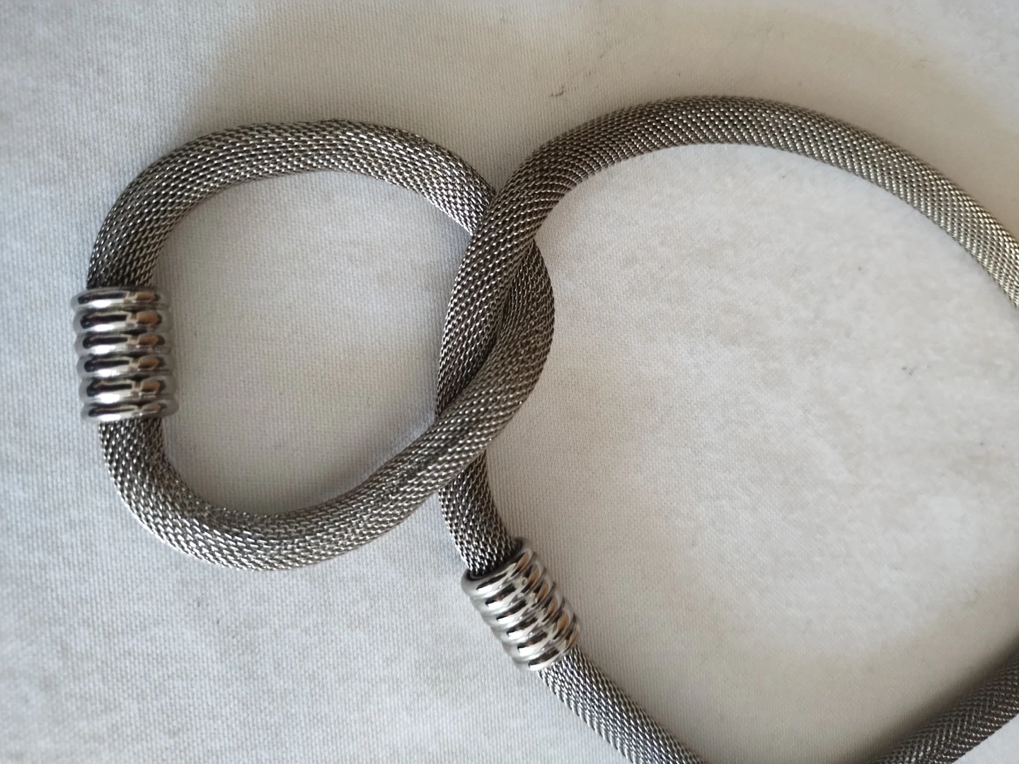 Mesh Necklace and Bracelet Set - photo 5