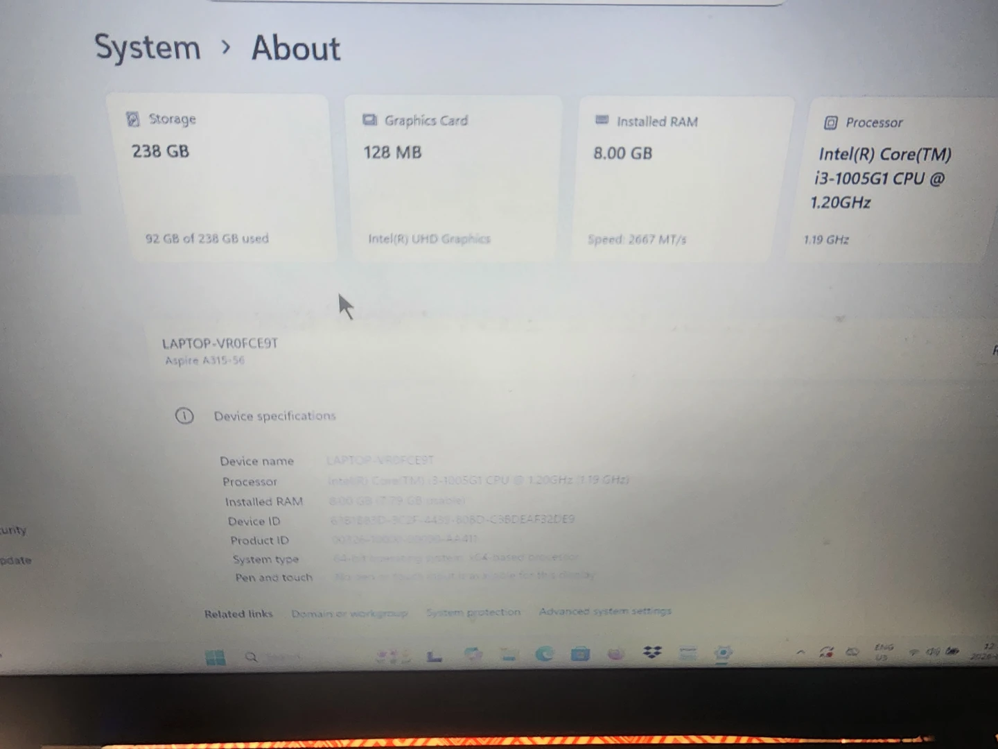 Acer Aspire 3 Laptop i3 10th Gen - photo 3