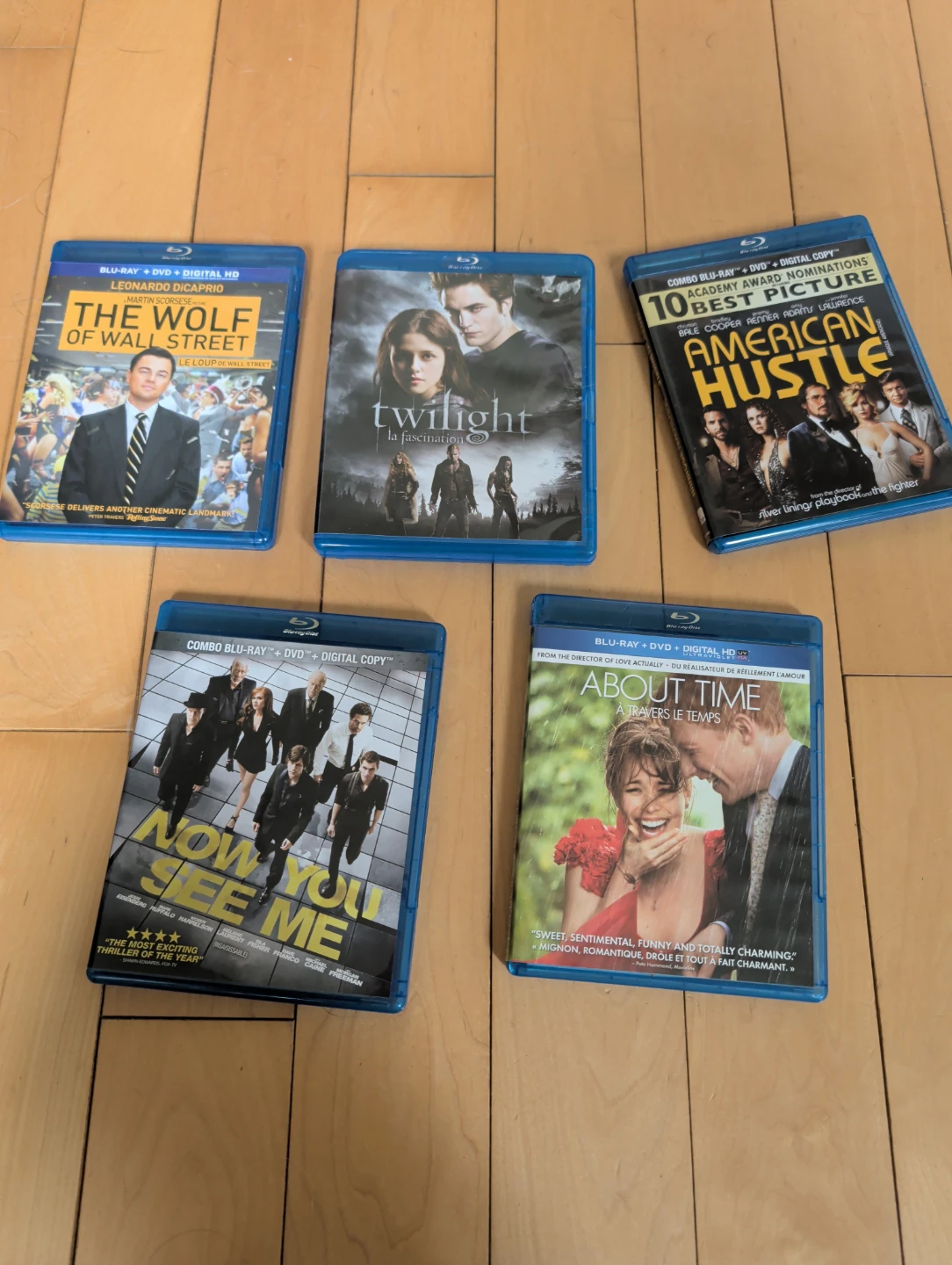 Bundle of 5 Blu-ray Movies