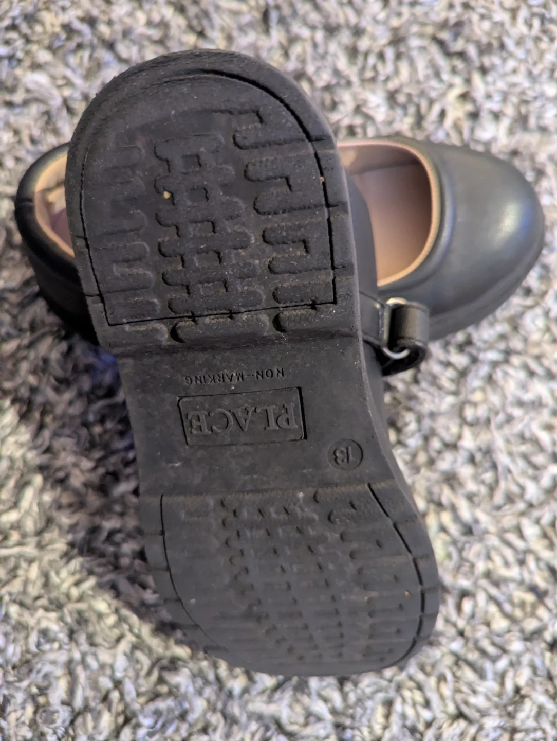 The Children's Place Black Mary Jane Shoes Size 13 - photo 4