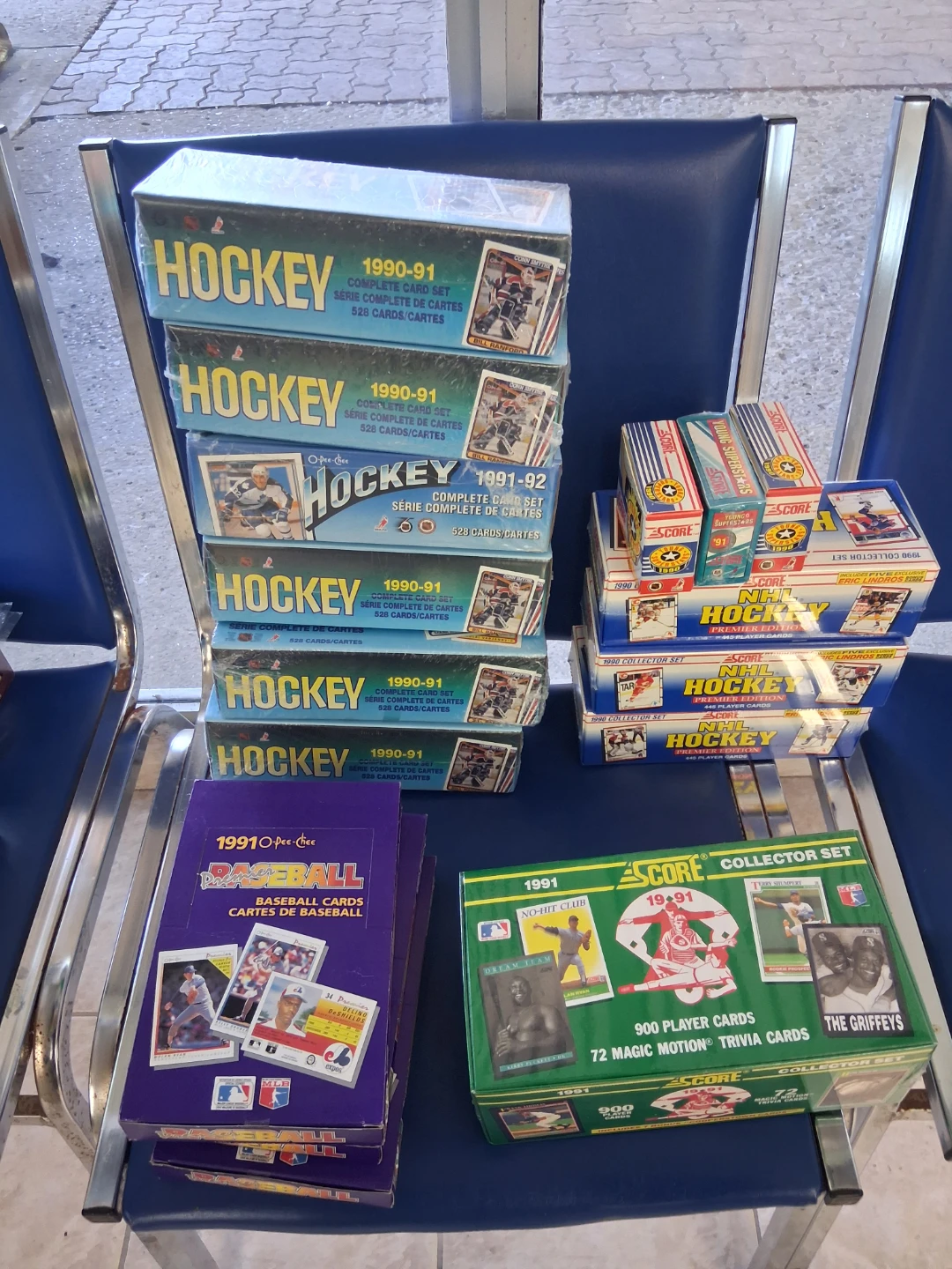 Hockey cards baseball cards