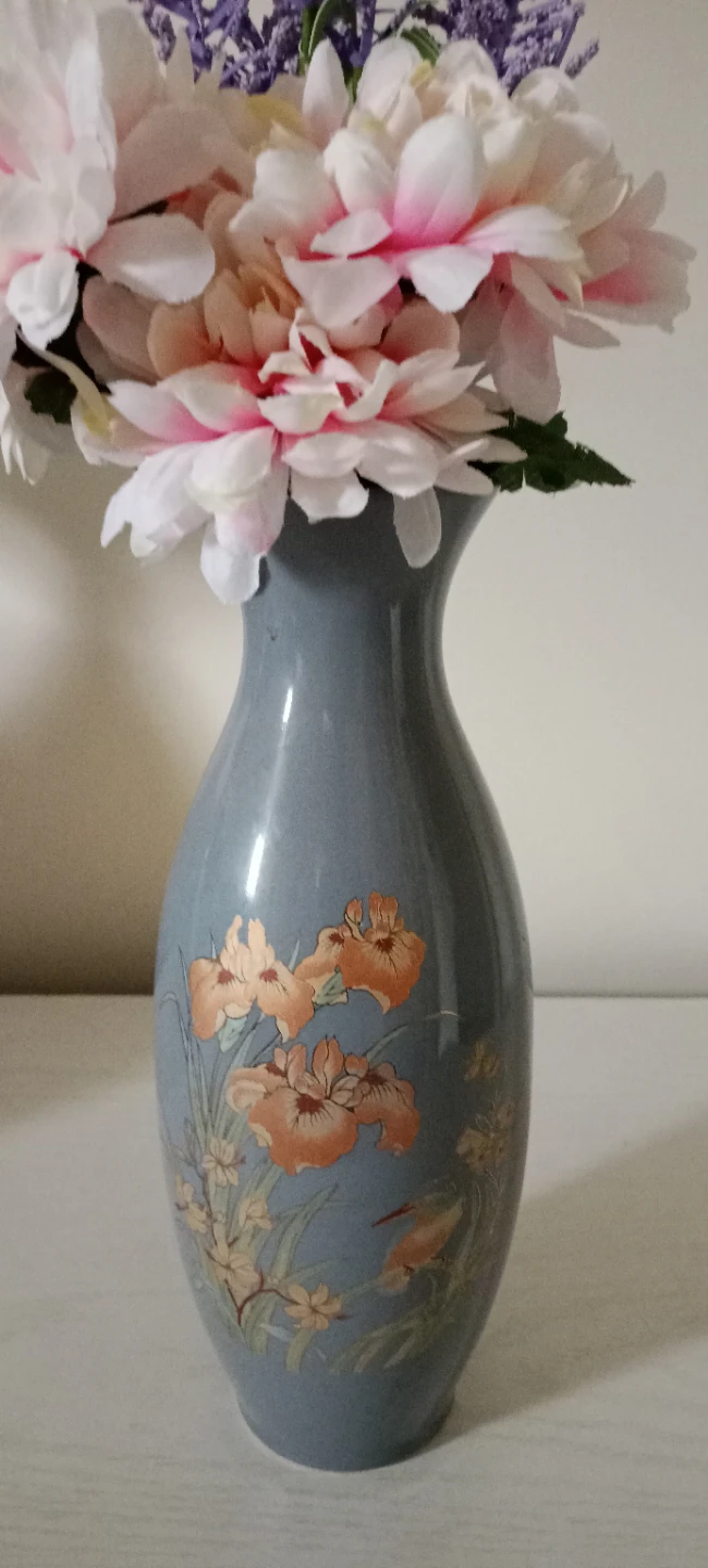 Decorative ceramic Vase with Flowers - photo 2