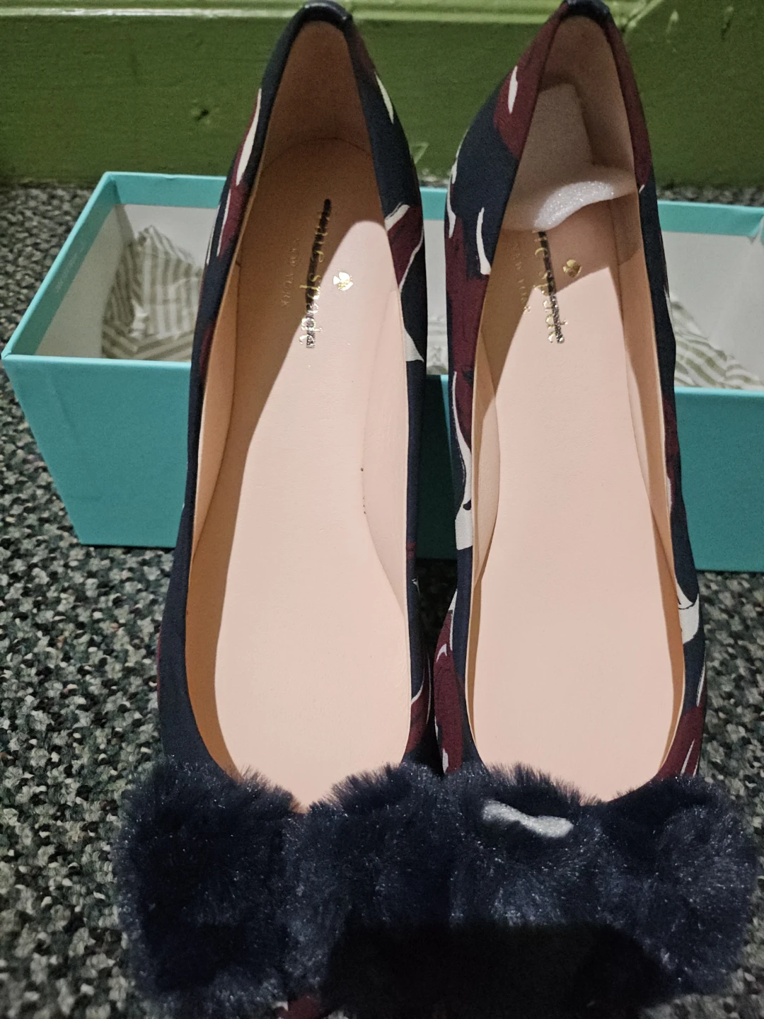 Kate Spade New York Ballet Flats with Fur Detail - photo 2