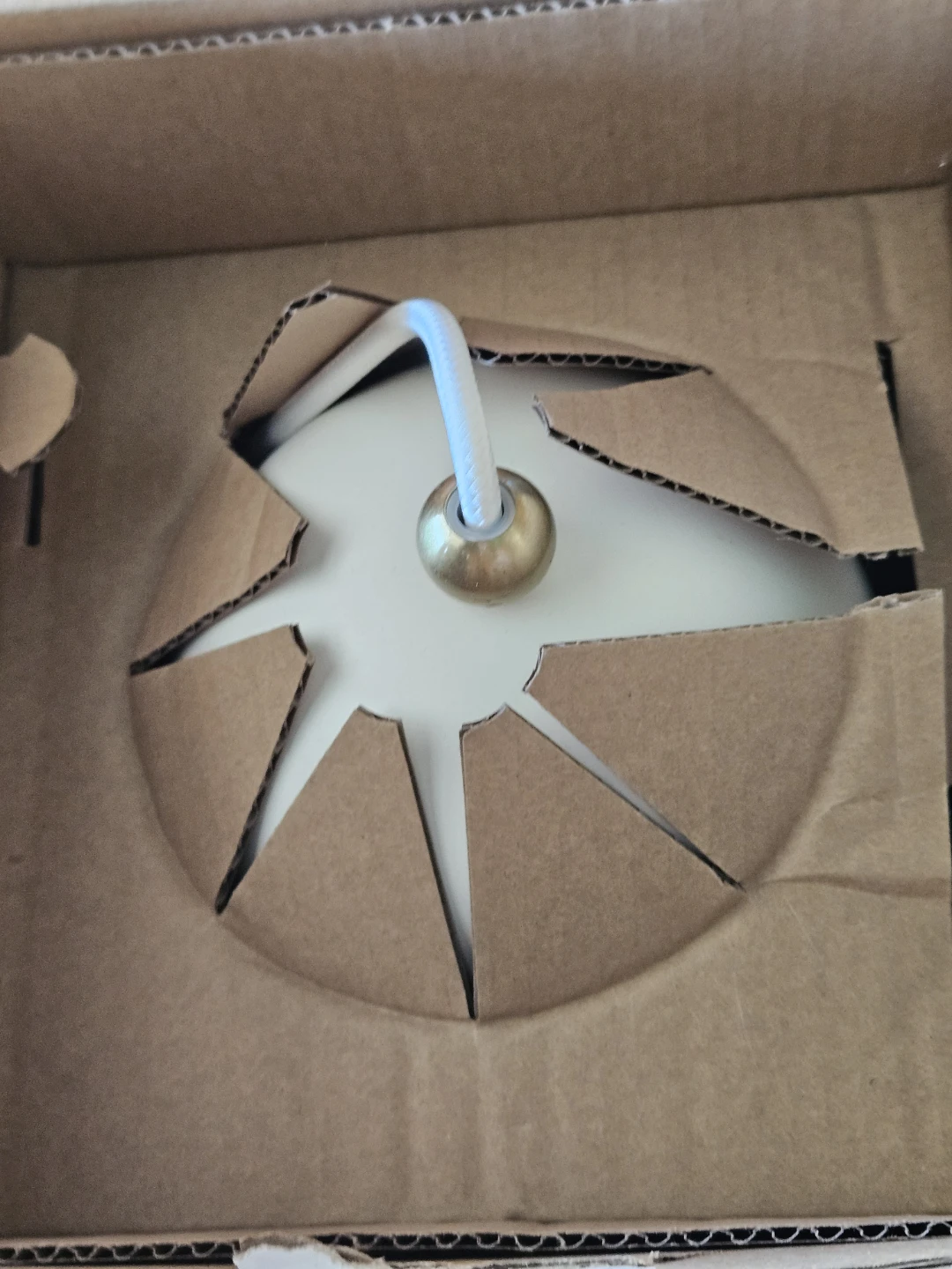IKEA SOLSKUR Pendant Lamp - White - photo 5