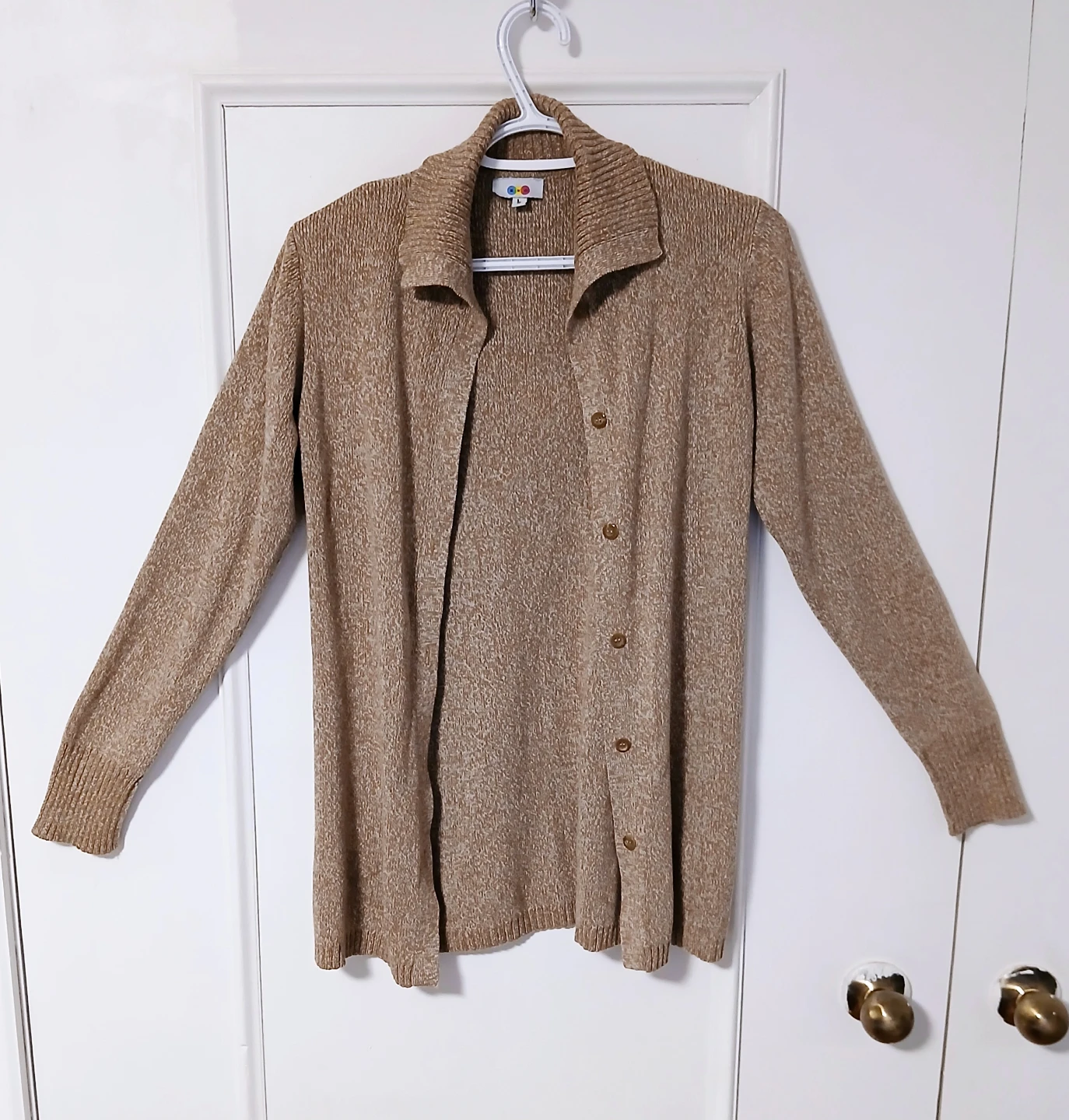 Women Medium Beige Cardigan