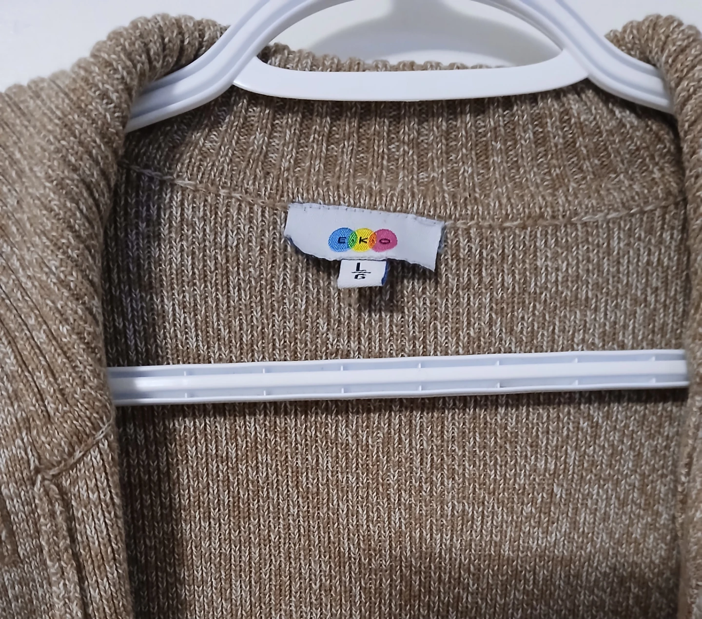 Women Medium Beige Cardigan - photo 2