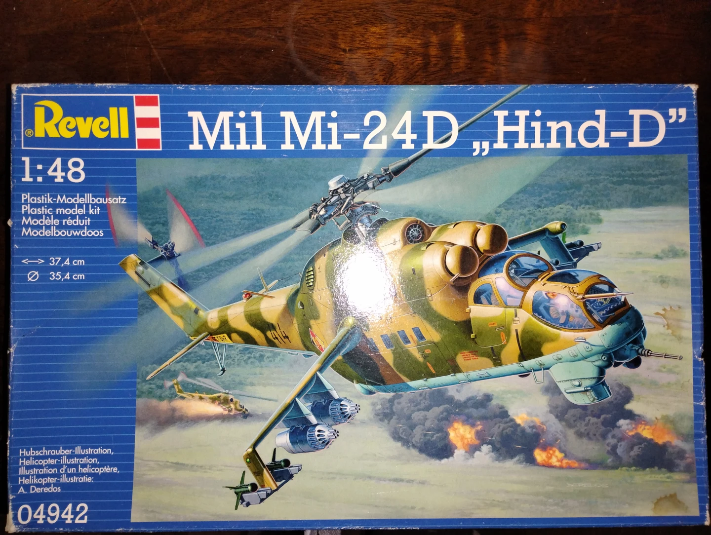 Revell Mil Mi-24D "Hind-D" 1:48 Plastic Model Kit