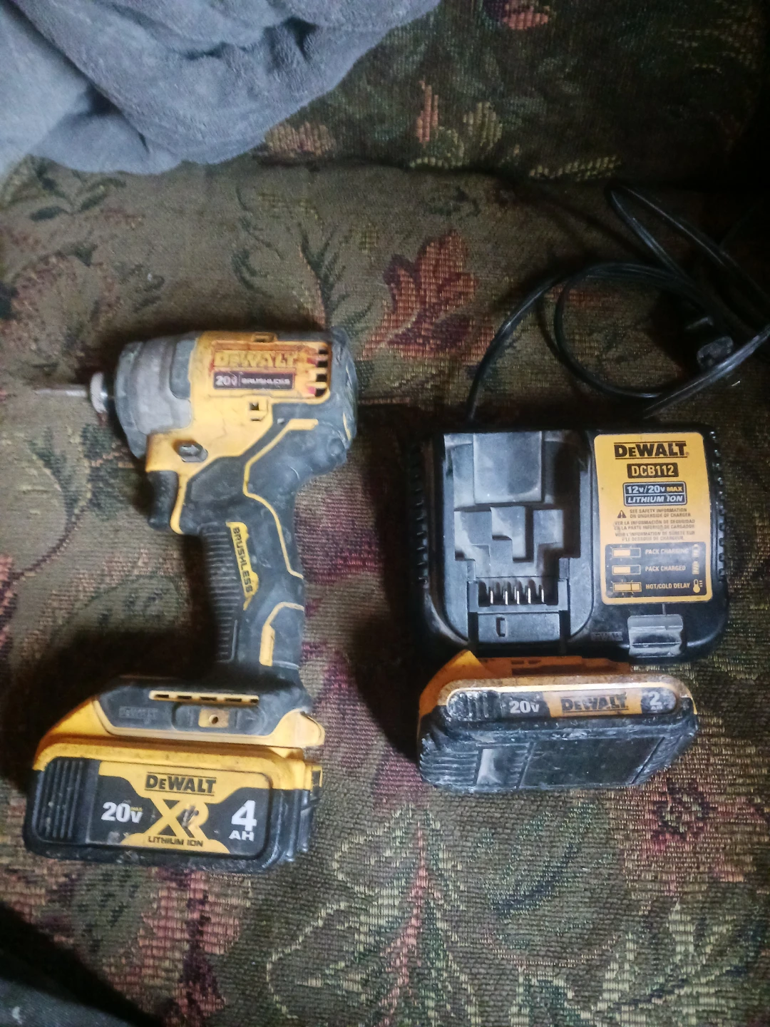 DEWALT 20V MAX Lithium Ion Impact Driver