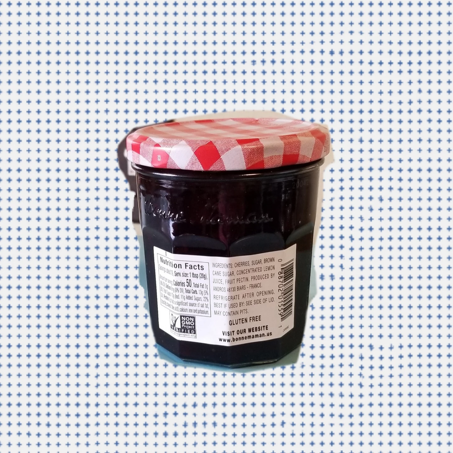 NEW Bonne Maman Cherry Preserves Jar - photo 3