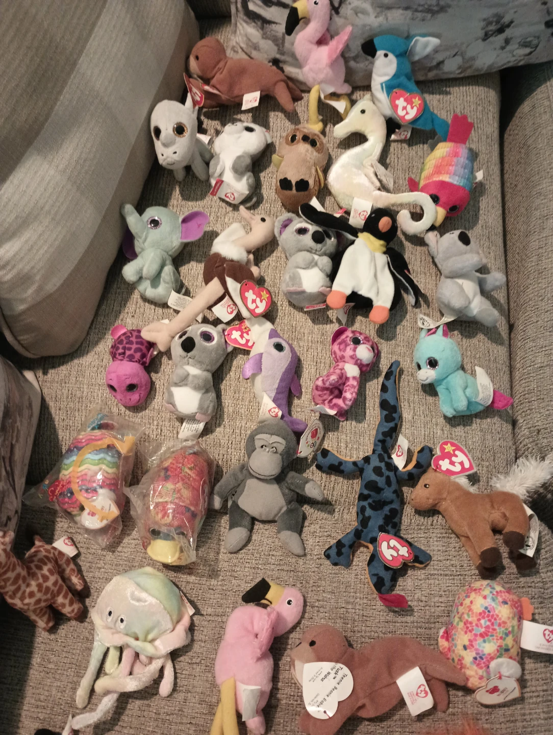 52 Lot of Ty Beanie Babies Plush Toys - photo 3