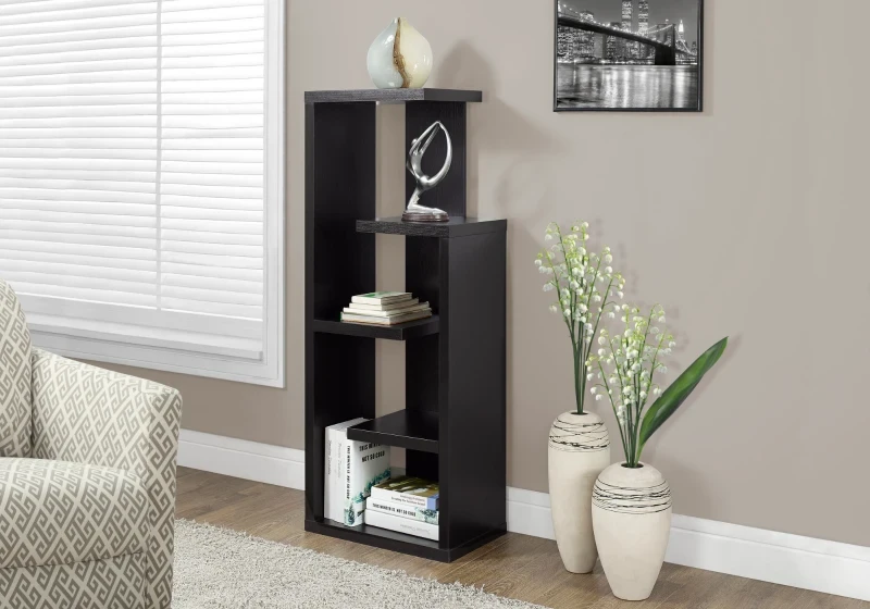 Monarch 48" Modern 5-Tier Open Concept Bookcase - photo 3