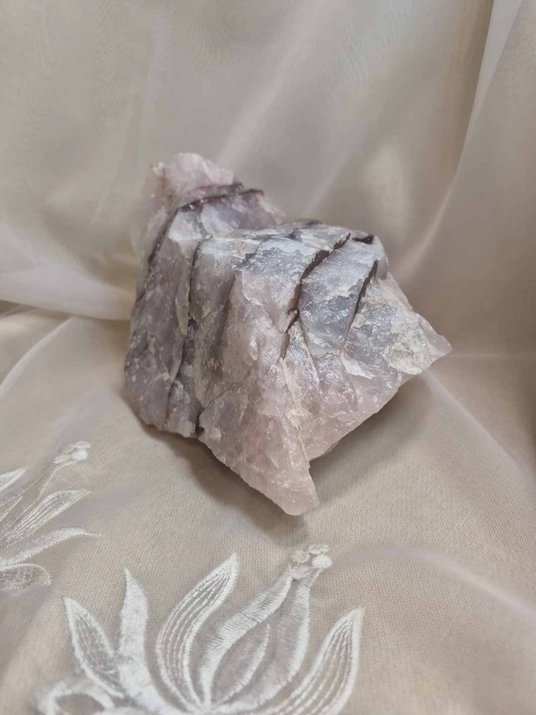 Large Pc of 8+ Lbs Rose Quarts Stone Crystal - photo 3