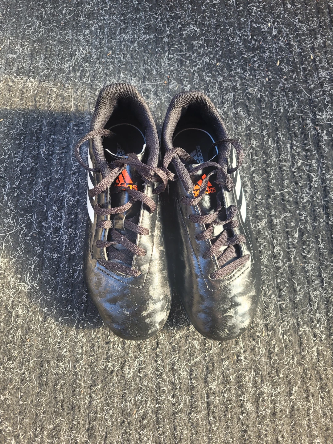 Adidas Black Soccer Cleats - photo 3