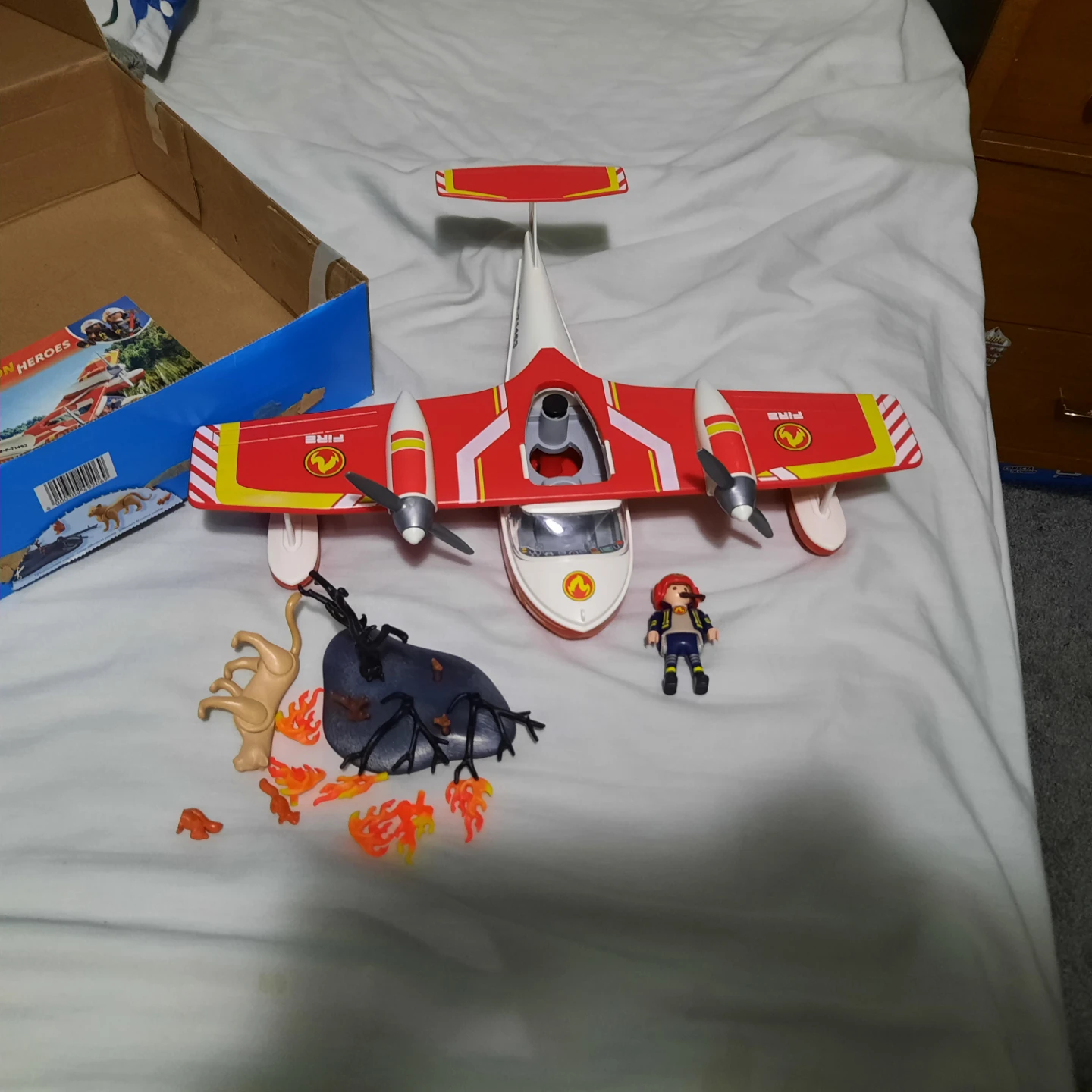 Playmobil Action Heroes Firefighting Plane 71463 - photo 4