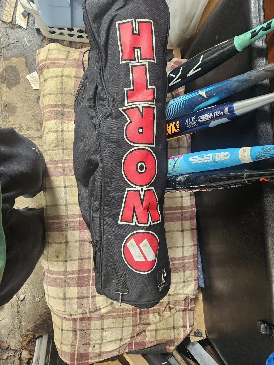 Baseball Bat Bag with Assorted Bats - photo 3