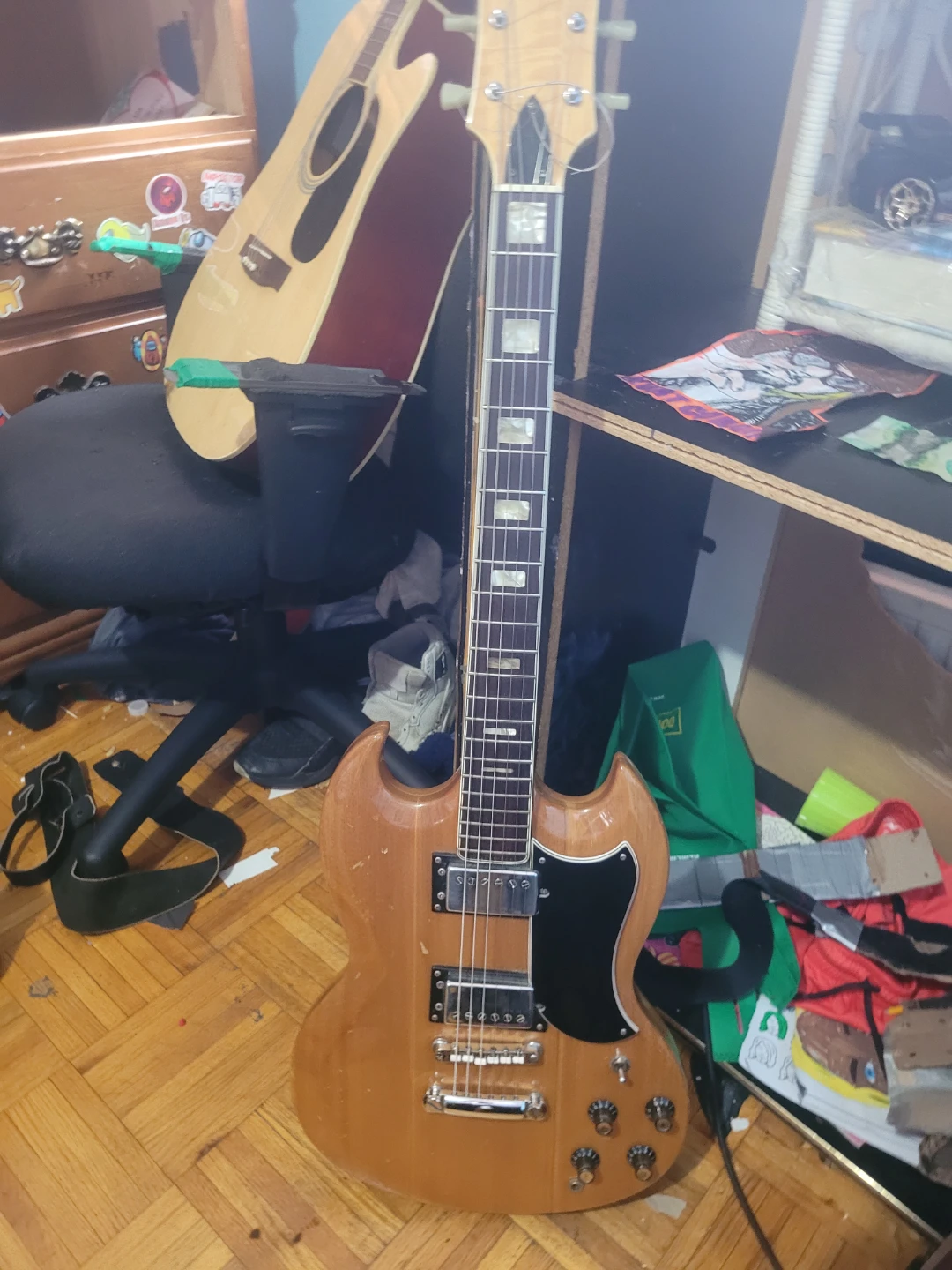 1970's japanese lawsuit Gibson sg - photo 3