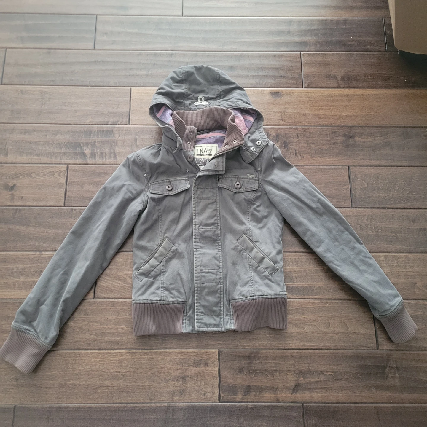 TNA Hooded Bomber Jacket