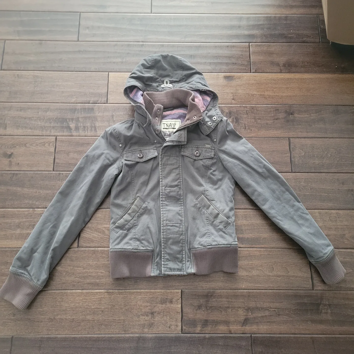 TNA Hooded Bomber Jacket
