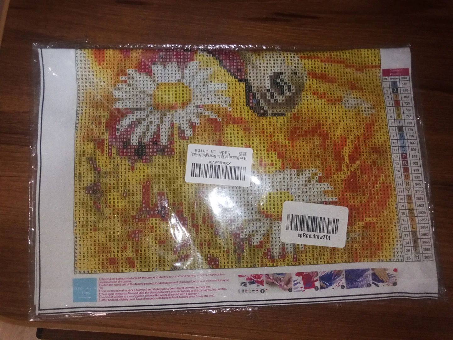 Diamond Painting Kit - Horse & Floral Designs (30x40cm) - photo 2