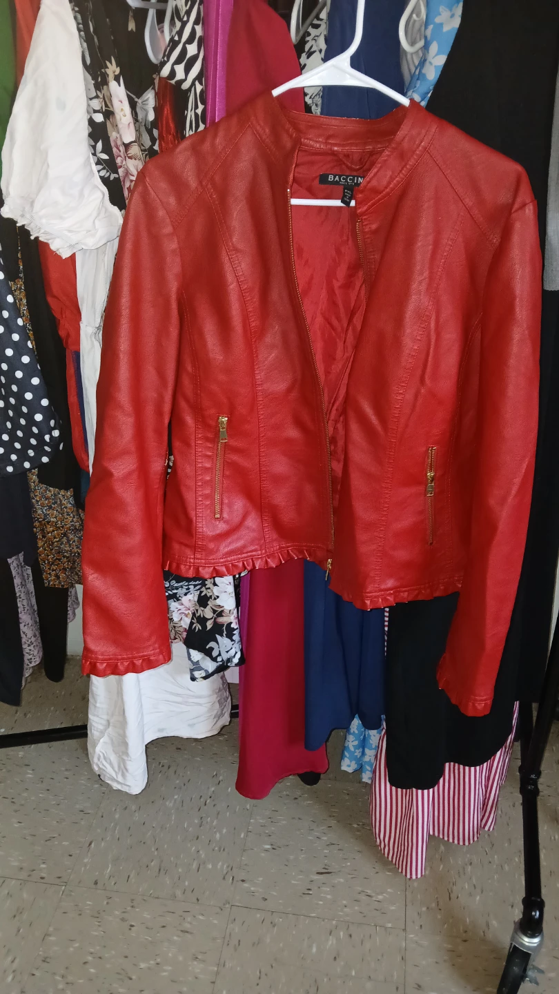 Light red jacket size Pxl