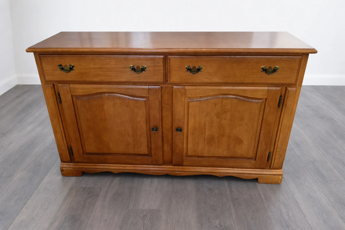 Wooden Sideboard Cabinet with Drawers and Doors - photo 5