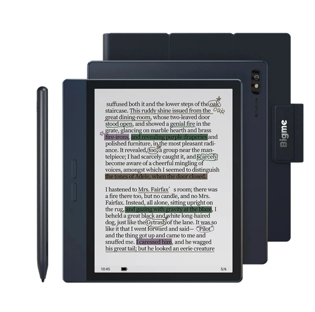 E-ink e-reader e-writer Bigme b7 4G cellular full pack keyboard