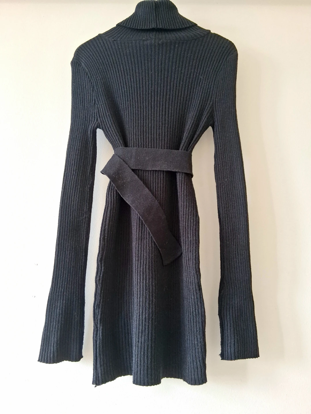 Knitted Dress + Belt, Women Sz M - photo 4